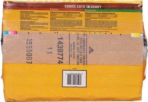 Pedigree Wet Dog Food, Choice Cuts Adult Canned Dog Food, Beef & Country Stew Multipack, 13.2 oz. Cans (12 Count, Pack of 1) - Image 5