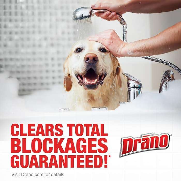 Drano Max Gel Drain Clog Remover & Cleaner, Fast-Acting to Unclog Standing Water & Remove Hair, Grease & Food Blockages, Safe for all Pipes & Septic, Kitchen Sinks, Bathroom Showers & Tubs, 32 Oz - Image 7