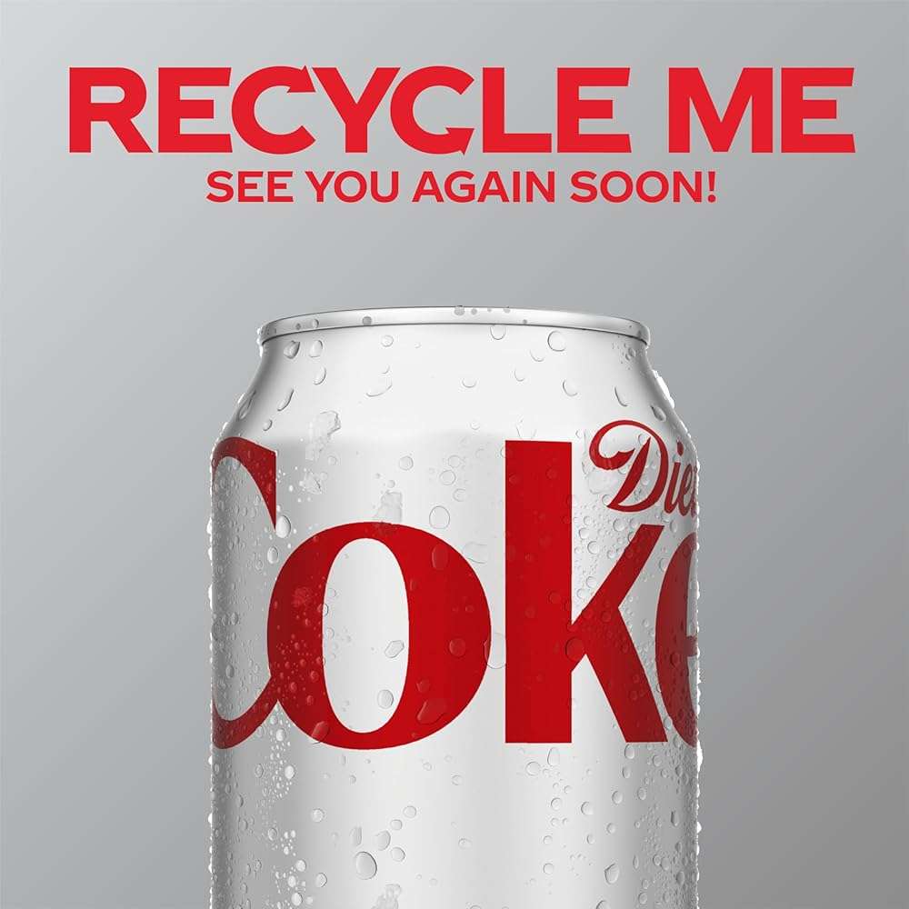 Diet Coke Soda Soft Drinks, 12 fl oz Fridge Pack Cans, 12 Pack - Cola Flavored Diet Soda Soft Drinks - Image 10