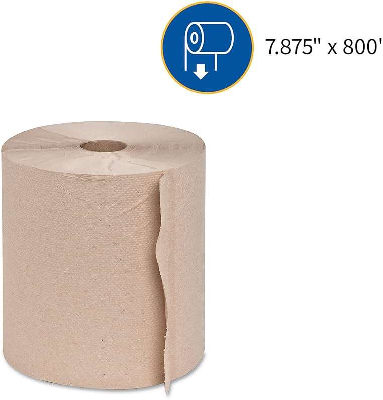 Genuine Joe GJO22600 Embossed Hardwound Roll Towels (Pack of 6) - Image 6