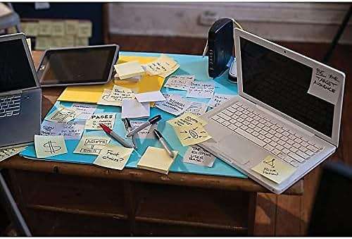 Post-it Notes, 3 in x 3 in, 12 Lined Sticky Notes Pads, 100 Sheets per Pad, The Iconic Canary Yellow Note, New Year Organization or Second Semester School Supplies - Image 2