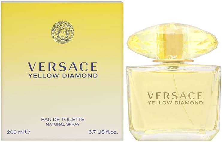 Versace Yellow Diamond for Women 6.7 oz Eau de Toilette Spray - Image 1