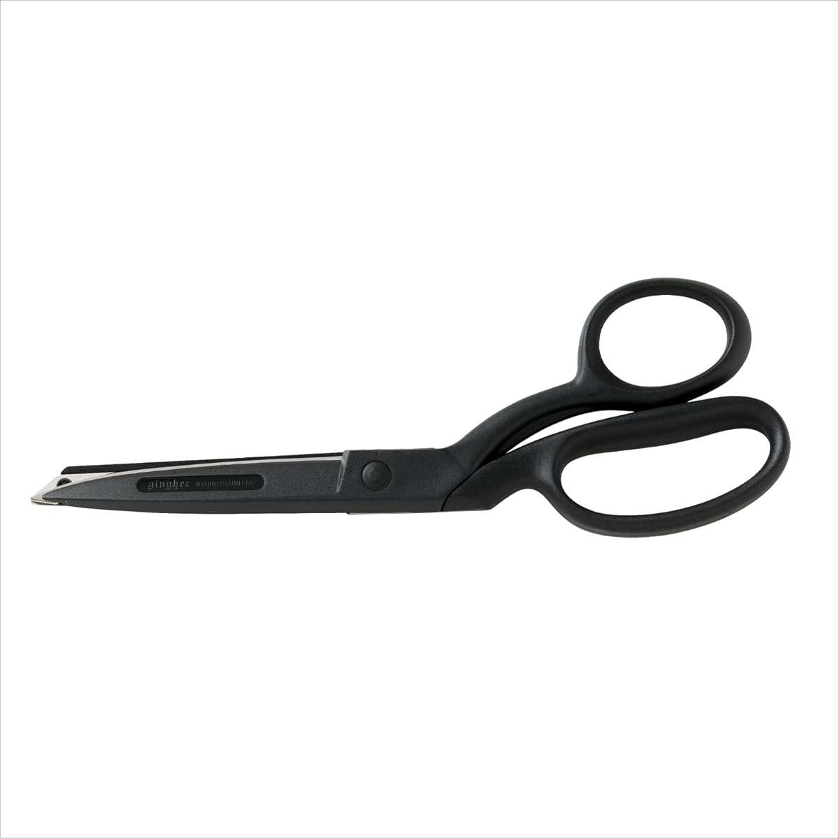 Gingher Featherweight Bent Handle Scissors - 8" Stainless Steel Shears - Sharp Fabric Scissors - Black - Image 7