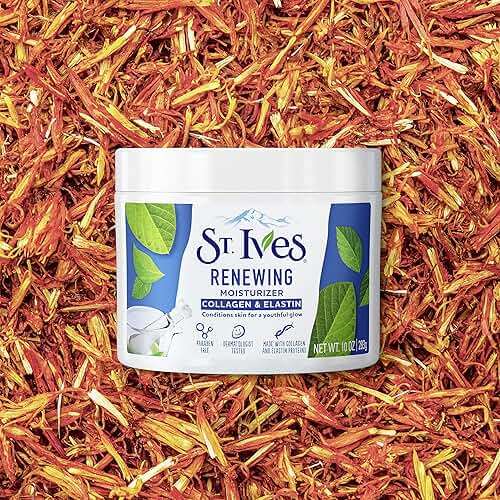 St. Ives Face Moisturizer Cream, Collagen and Elastin, Renewing Facial Moisturizer for Women, Paraben Free, Dermatologist Tested Daily Moisturizing for Dry Skin Cruelty Free, 10 oz - Image 11