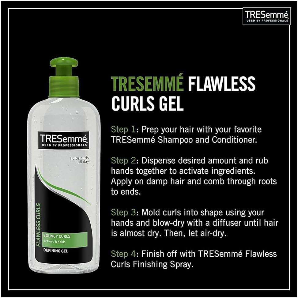 Tresemme Flawless Curls Bouncy Curls Defining Gel,8 Ounce - Image 4