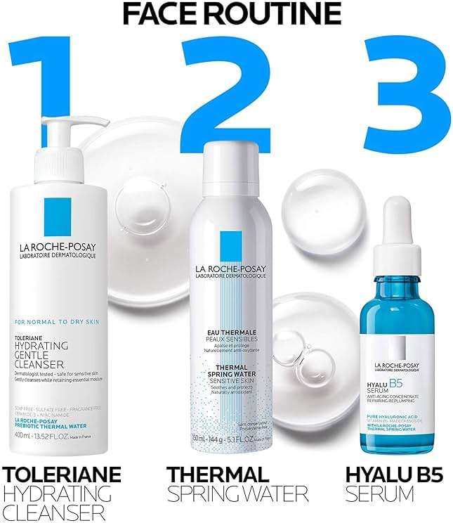 La Roche-Posay Thermal Spring Water, Face Mist Hydrating Spray with Antioxidants to Hydrate and Soothe Skin, Facial Spray - Image 6