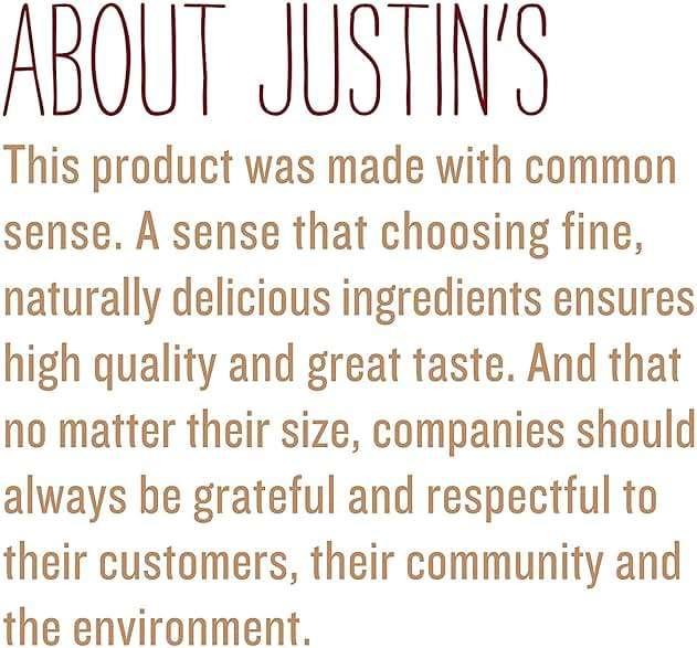 Justin's Classic Almond Butter, Only Two Ingredients, No Stir, Gluten-free, Non-GMO, Keto-friendly, Responsibly Sourced, 16 Ounce Jar, Pack of 1 - Image 6