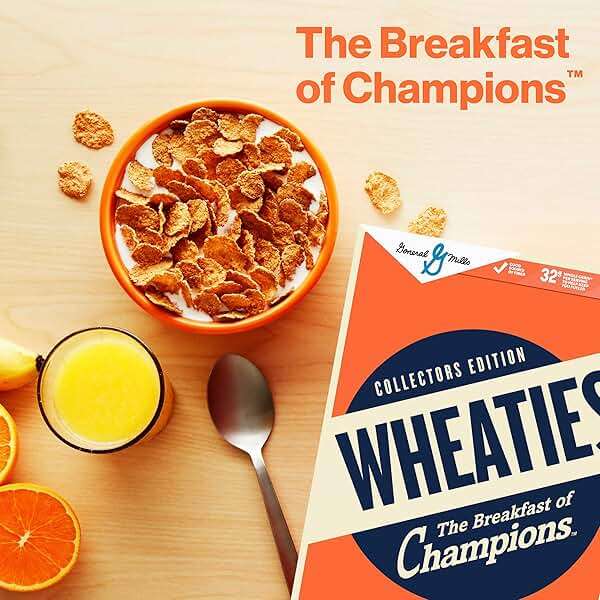 Wheaties Cereal, Breakfast of Champions, Jalen Hurts Cereal Box, 100% Whole Wheat Flakes, 15.6 oz - Image 4