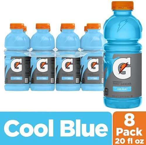 Gatorade Thirst Quencher, Cool Blue, 20 Fl Oz (Pack of 8) - Image 4