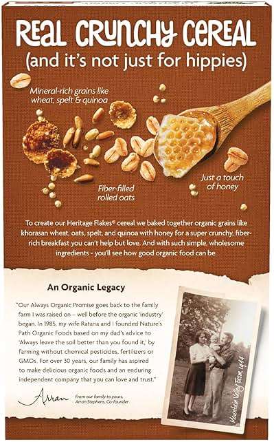 Nature's Path, Heritage Heirloom Whole Grains Cereal, 13.25 oz - Image 4