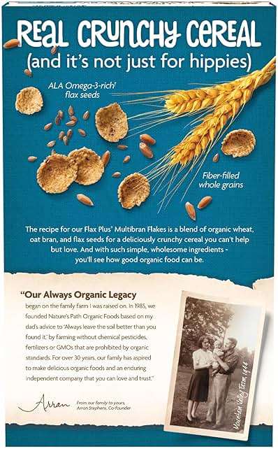 Nature's Path, Cereal Flax Plus Flakes Organic, 13.25 Ounce - Image 4