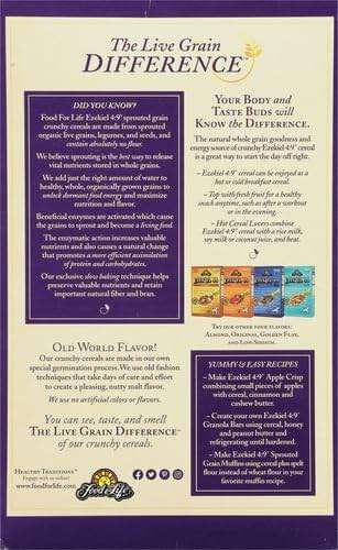 Food For Life, Cereal Ezekiel 49 Cinnamon Raisin Organic, 16 Ounce - Image 5