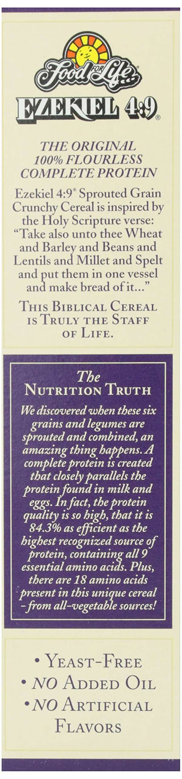 Food For Life, Cereal Ezekiel 49 Cinnamon Raisin Organic, 16 Ounce - Image 7
