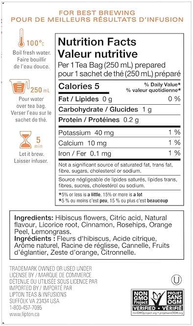 TAZO Passion Herbal Tea Bags, Hot or Iced, Caffeine Free, 20 Total Tea Bags - Image 3