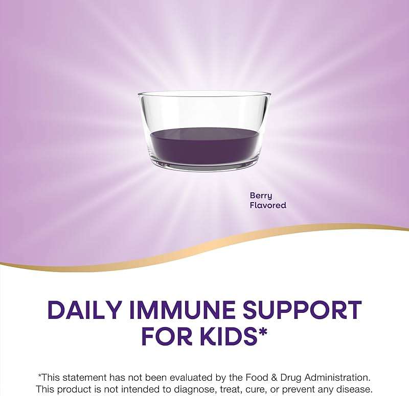 Nature's Way Sambucus Kids Immune Elderberry Syrup, Black Elderberry Extract with Echinacea & Propolis, Traditional Immune Support for Children with Superfood Antioxidants(1), Berry Flavored, 4 Fl Oz - Image 3