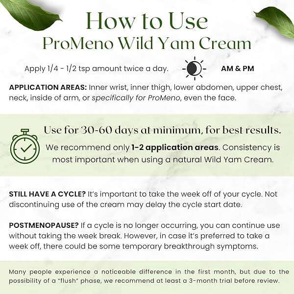 MoonMaid ProMeno Wild Yam Cream for Hormone Balance 2 Oz | Organic Wild Yam Cream for Hormones, Menopause Support, Skin Rejuvenation, Mood Balance, and Improved Sleep | Made in USA - Image 7