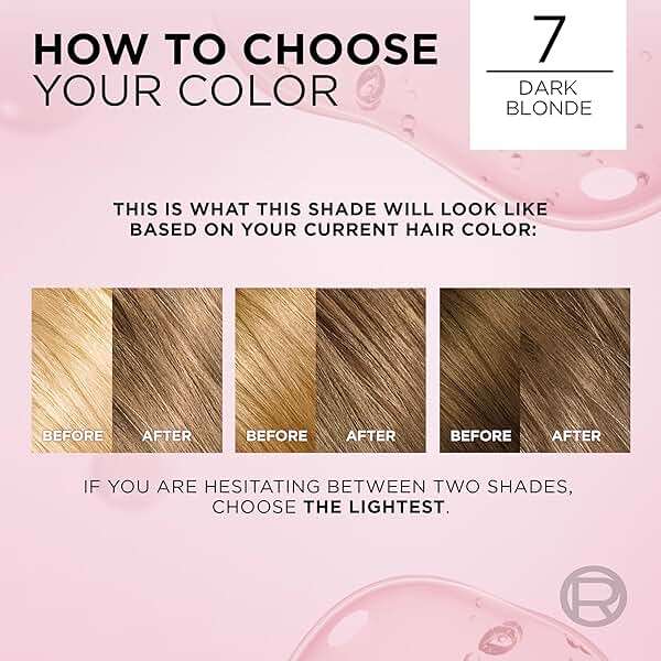 L'Oreal Paris Excellence Crème Permanent Hair Dye, Triple Care Hair Color with Hyaluronic Acid for 100% Gray Coverage, 7 Dark Blonde, 1 Kit (Packaging May Vary) - Image 8