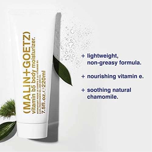 MALIN+GOETZ Vitamin B5 Body Moisturizer | Bergamot-Scented Daily Cream with Shea Butter, Oat & Vitamin B5 | Hydrating, Nourishing & Non-Greasy | For All Skin Types - Image 4