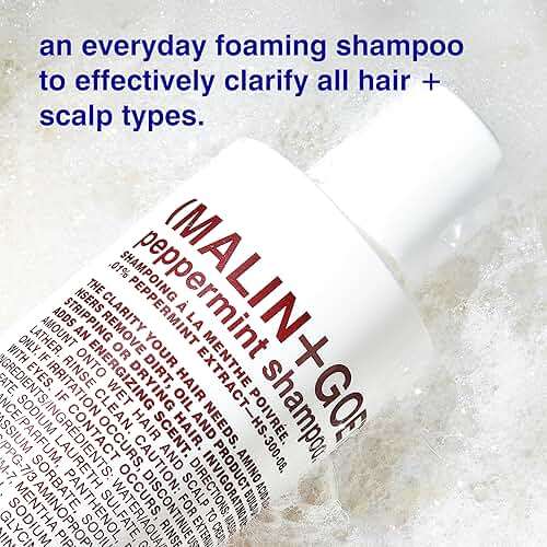 MALIN+GOETZ Clarifying Shampoo | Cool Peppermint Formula | Daily Cleanser with Amino Acids | For All Hair Types | Vegan, Sulfate-Free & Unisex - Image 4
