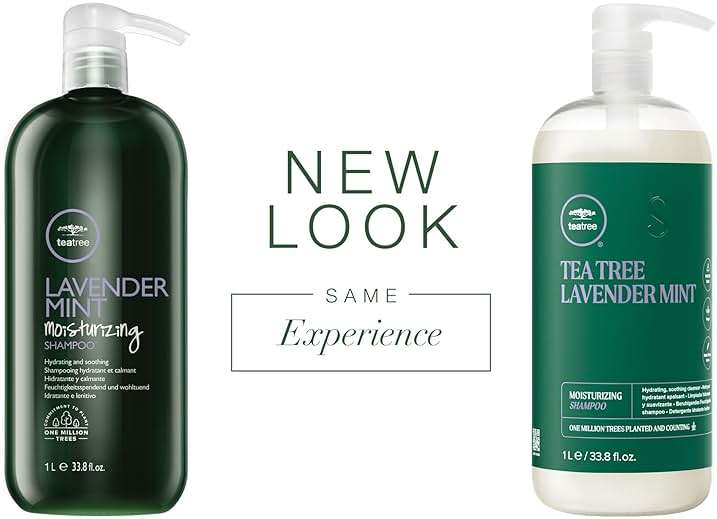 Tea Tree Lavender Mint Moisturizing Shampoo, Hydrates + Soothes, For Coarse + Dry Hair - Image 2