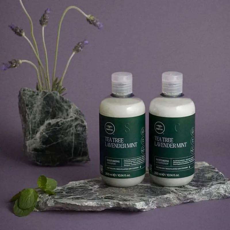 Tea Tree Lavender Mint Moisturizing Shampoo, Hydrates + Soothes, For Coarse + Dry Hair - Image 6