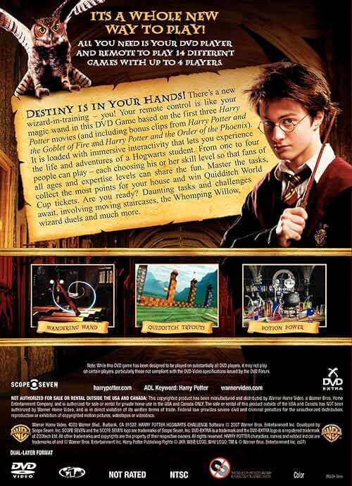 Harry Potter Interactive DVD Game - Hogwarts Challenge - Image 2
