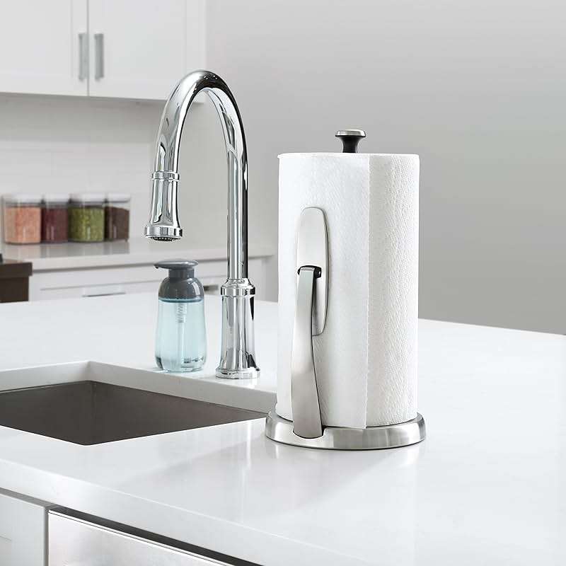 OXO Good Grips SimplyTear Paper Towel Holder Countertop - Image 9