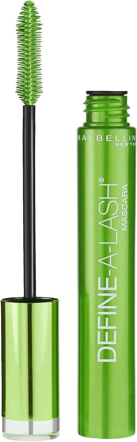 Maybelline New York Define-A-Lash Lengthening Washable Mascara, Very Black. For Washable Definition and Shape in Longer-looking Lashes , 0.22 Fluid Ounce - Image 1