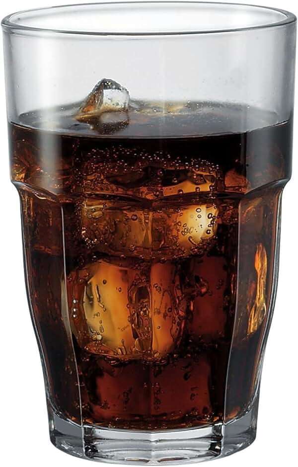 Bormioli Rocco Rock Bar Stackable Beverage, Set Of 6 Dishwasher Safe Drinking Glasses For Soda, Juice, Milk, Coke, Beer, Spirits – 12.5oz Durable Tempered Glass Water Tumblers For Daily Use - Image 11