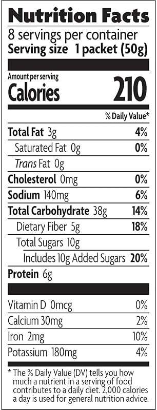 Nature's Path Organic Flax Plus Instant Oatmeal, 14 oz (Pack of 1), Non-GMO - Image 6