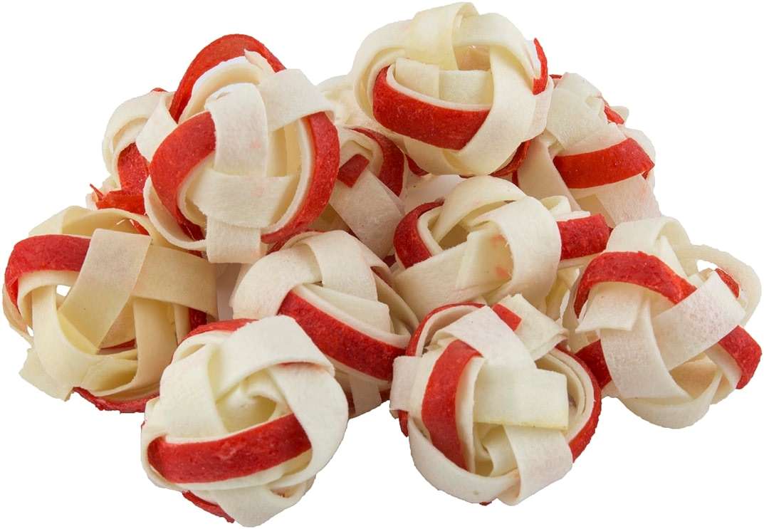 Dingo Goof Balls 15 Count, Premium Rawhide Treats For Small Dogs, Made With Real Chicken 15-Count - Image 4