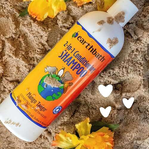 earthbath, Mango Tango 2-in-1 Conditioning Shampoo - Cruelty Free Dog Shampoo and Conditioner, Made in USA, Gentle Dog Conditioner, Best Puppy Shampoo & Puppy Supplies, Safe Dog Wash - 128 Oz (1 Pack) - Image 6