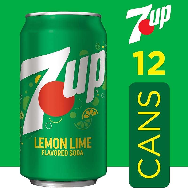 7UP Lemon Lime Soda, 12 fl oz cans, 12 pack - Image 3