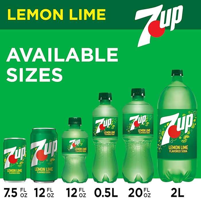 7UP Lemon Lime Soda, 12 fl oz cans, 12 pack - Image 4
