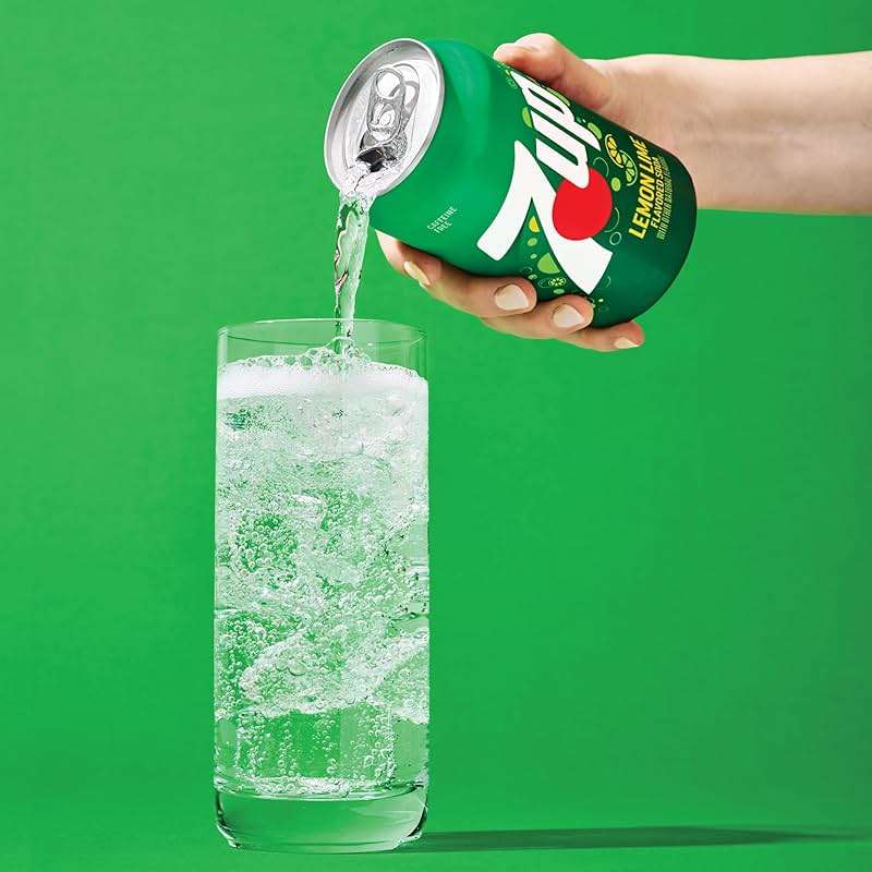 7UP Lemon Lime Soda, 12 fl oz cans, 12 pack - Image 8