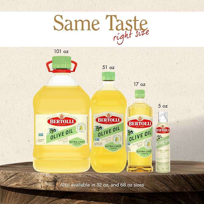 Bertolli Extra Light Tasting Olive Oil, 51-Ounce Bottle - Image 5