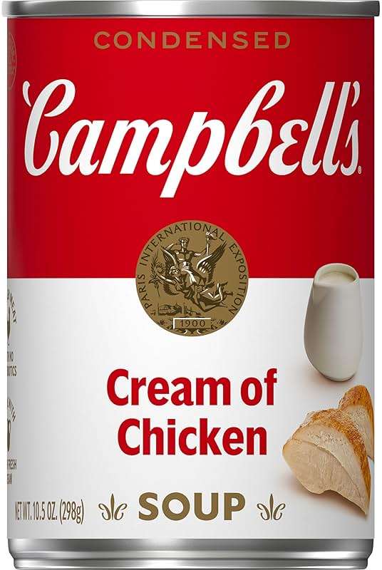 Campbell's Condensed Cream of Chicken Soup, 10.5 oz Can - Image 1