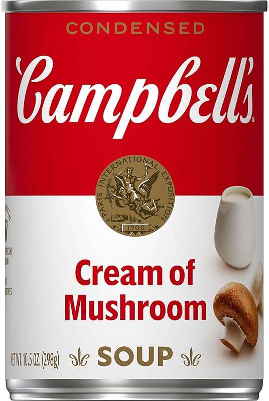 Campbell's Condensed Cream of Mushroom Soup, 10.5 oz Can - Image 1