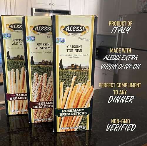 Alessi Thin Breadsticks - 3 oz - Image 5