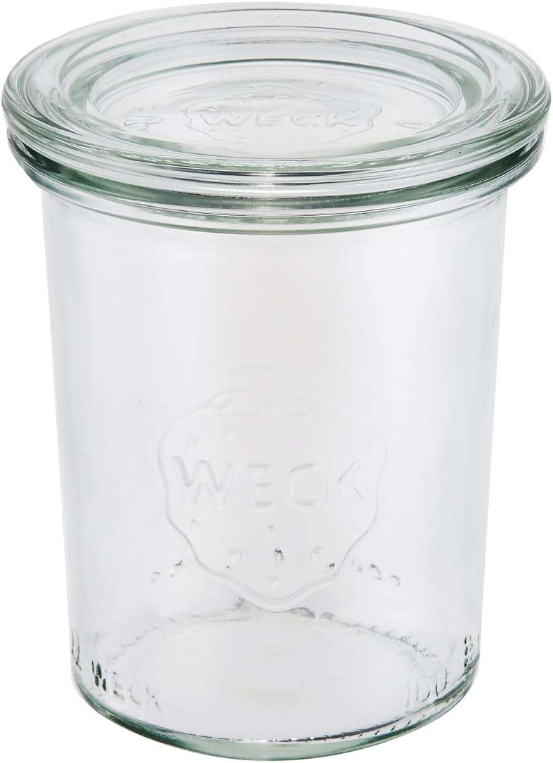 Weck M0LD145ML Molded Glass Canister - Image 1