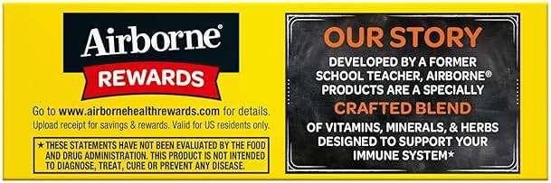 Airborne Immune Support Effervescent Tablets, Zesty Orange Flavor - 30ct with 1000mg Vitamin C + Vitamins A, D, E, Zinc, Selenium, Manganese & Herbal Blend - Sugar‑Free, Gluten‑Free - Image 11