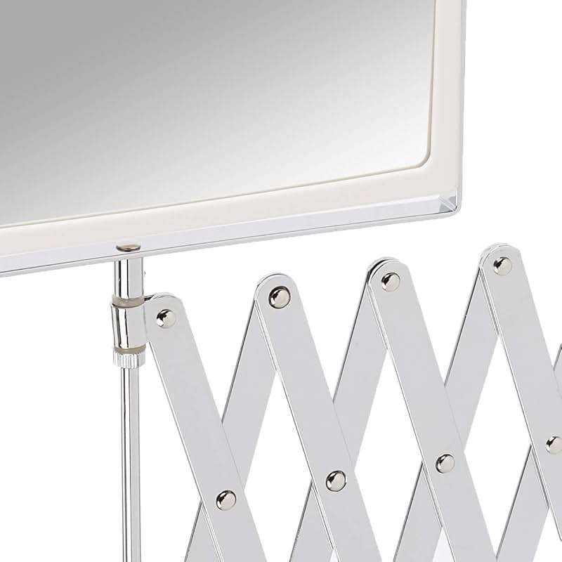 JERDON Two-Sided Swivel Wall Mount Mirror - Vanity Mirror with 5X Magnification & 30 inch Wall Extension - Model J2020C - Image 6