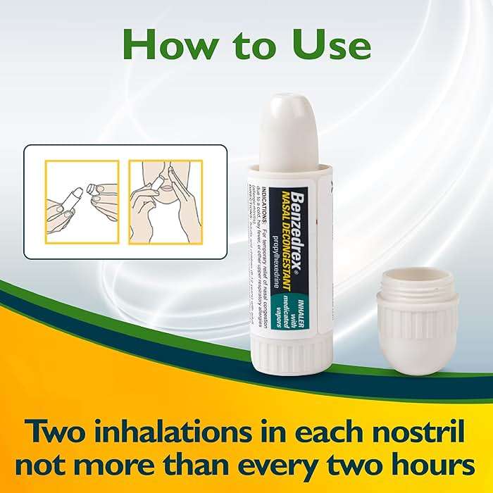 Benzedrex Nasal Decongestant Inhaler, 1 Count (Pack of 1) - Image 5