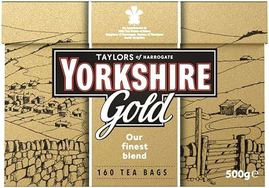 Yorkshire Tea, Gold, Black Tea, 160 Count - Image 1