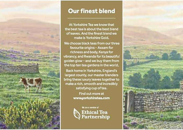 Yorkshire Tea, Gold, Black Tea, 160 Count - Image 5