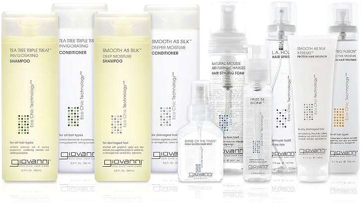 GIOVANNI Tea Tree Triple Treat Invigorating Conditioner, 8.5 oz. - Cooling Peppermint, Eucalyptus, Rosemary, Helps Dry Flaking Scalp, Lauryl and Laureth Sulfate Free, Paraben Free - Image 6