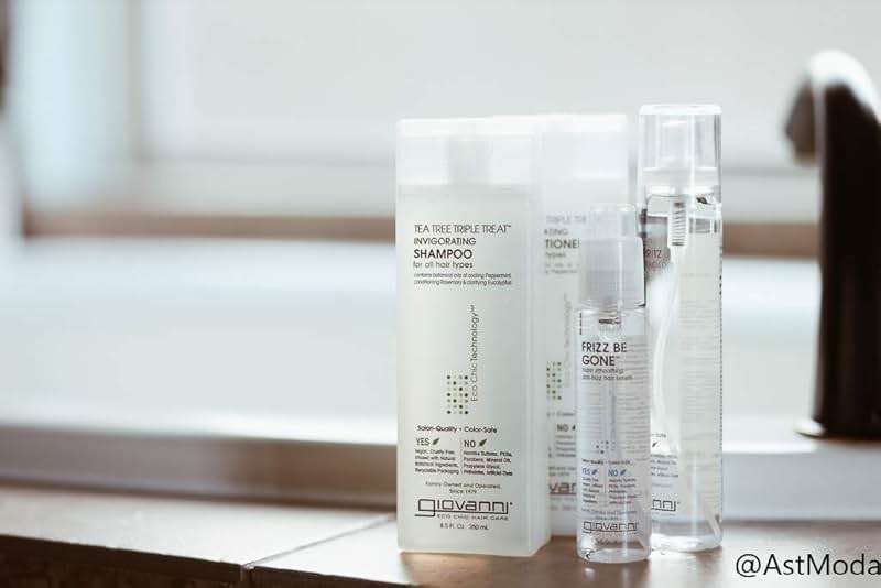 GIOVANNI Tea Tree Triple Treat Invigorating Conditioner, 8.5 oz. - Cooling Peppermint, Eucalyptus, Rosemary, Helps Dry Flaking Scalp, Lauryl and Laureth Sulfate Free, Paraben Free - Image 8