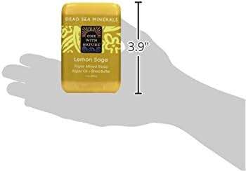 One With Nature Lemon Sage Bar Soap, 7 OZ - Image 5