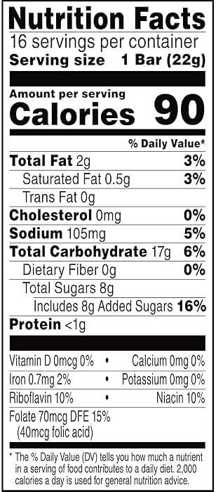 Rice Krispies Treats Marshmallow Snack Bars, Kids Snacks, School Lunch, Value Pack, Original (6 Boxes, 96 Bars) - Image 10