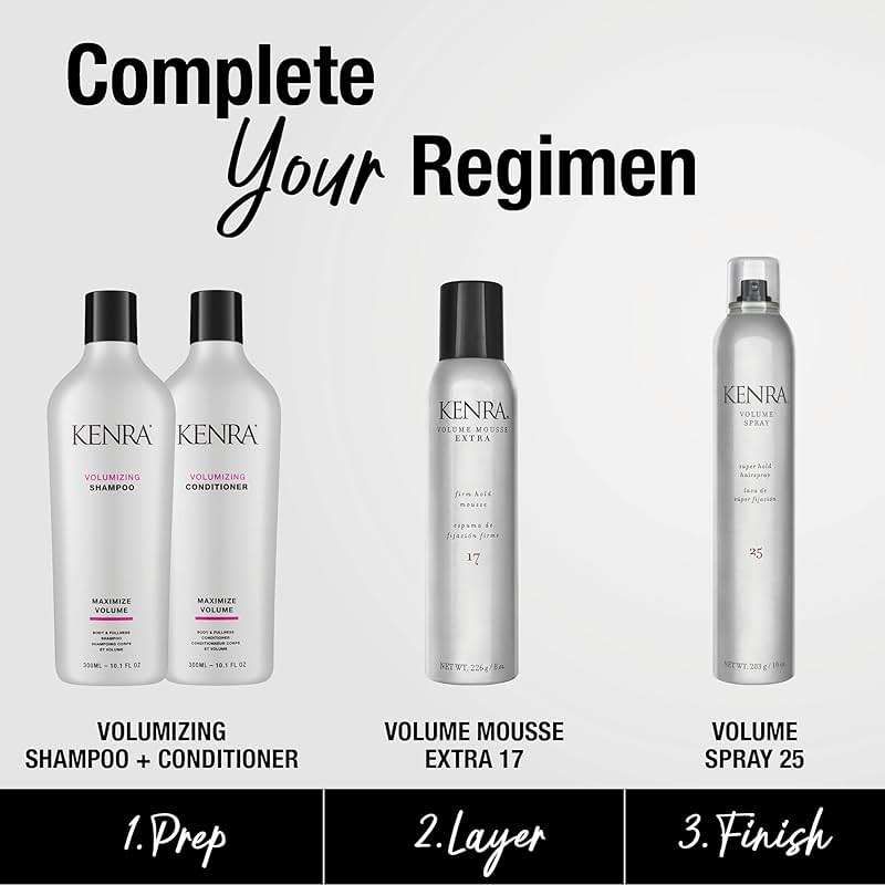 Kenra Volume Spray 25 | Super Hold Finishing & Styling Hairspray | Flake-free & Fast-drying | Wind & Humidity Resistance | All Hair Types - Image 6